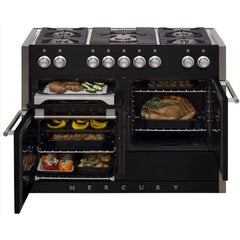 AGA-Black-Dual Fuel AMC48DF-MBL