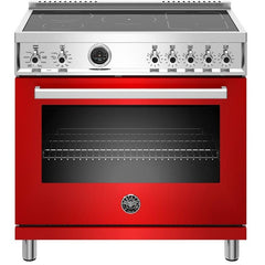 Bertazzoni-Red-Electric PROF365INSROT