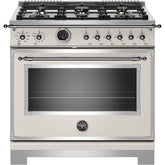 Bertazzoni-Beige-Dual Fuel HERT366DFSAVT