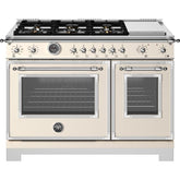 Bertazzoni-Beige-Dual Fuel HER486BTFEPAVT