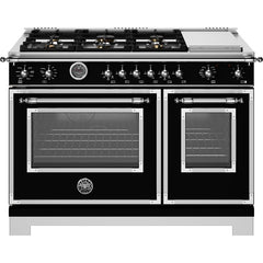 Bertazzoni-Black-Dual Fuel HER486BTFEPNET