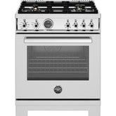 Bertazzoni-Stainless Steel-Dual Fuel PRO304BFEPXT