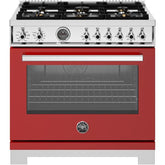 Bertazzoni-Red-Dual Fuel PRO366BCFEPROT