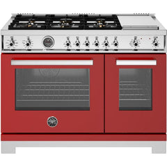Bertazzoni-Red-Dual Fuel PRO486BTFEPROT