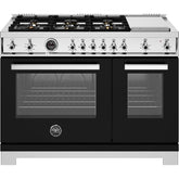 Bertazzoni-Black-Gas PRO486BTFGMNET