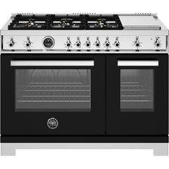 Bertazzoni-Black-Gas PRO486BTFGMNET
