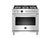 Bertazzoni-Stainless Steel-Dual Fuel MAST366DFSXT