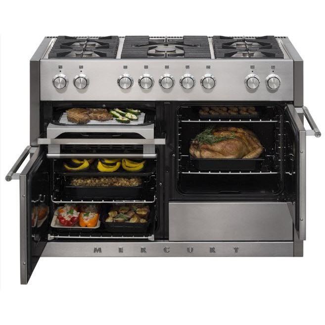AGA-Stainless Steel-Dual Fuel AMC48DF-SS