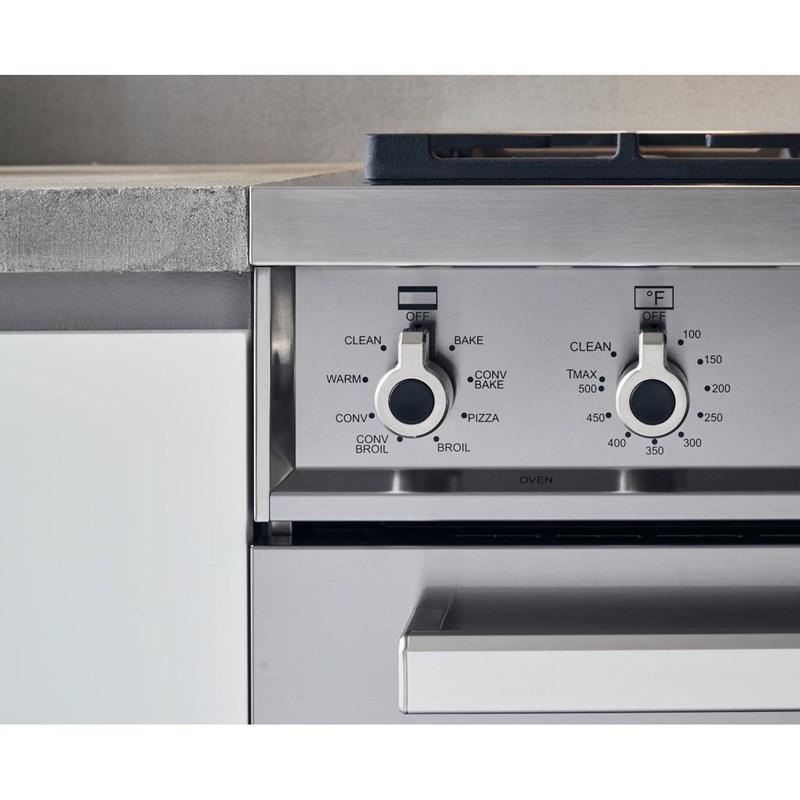 Bertazzoni-Red-Dual Fuel PROF304DFSROT