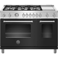 Bertazzoni-Black-Gas MAST486GGASNEE