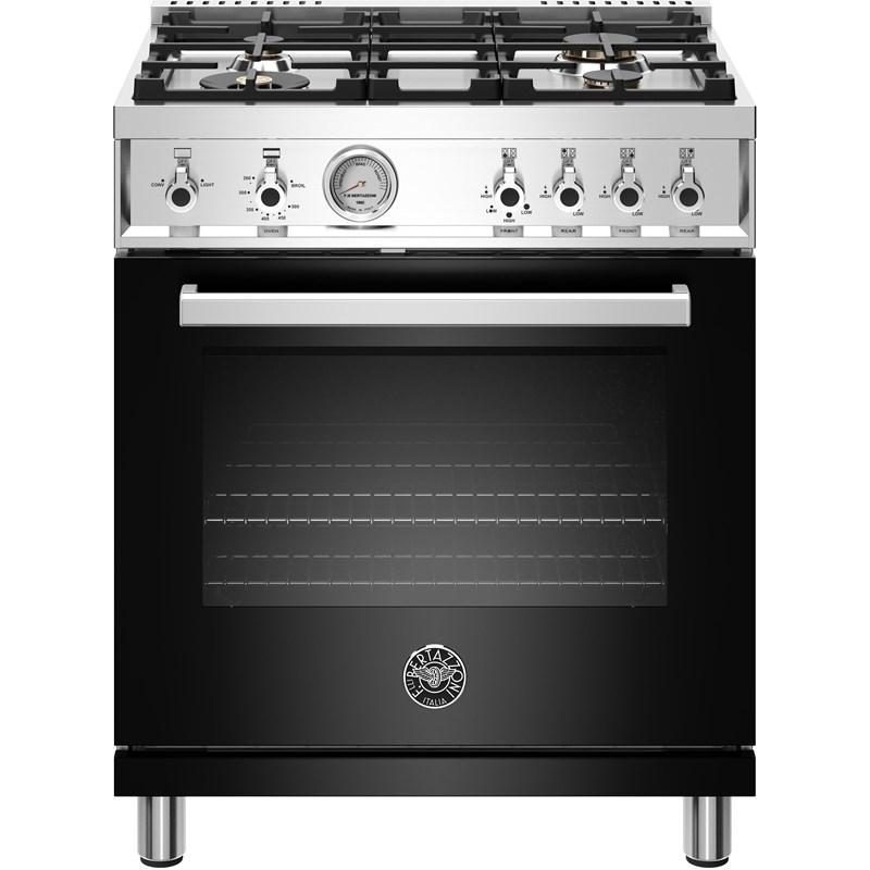Bertazzoni-Black-Gas PROF304GASNET