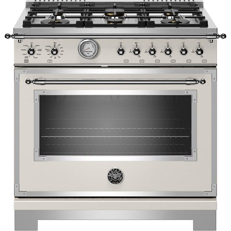 Bertazzoni-Beige-Gas HERT366GASAVT