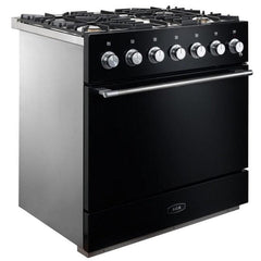 AGA-Black-Dual Fuel AMC36DF-BLK