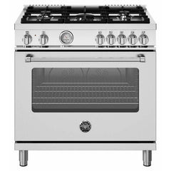 Bertazzoni-Stainless Steel-Dual Fuel MAS365DFMXV