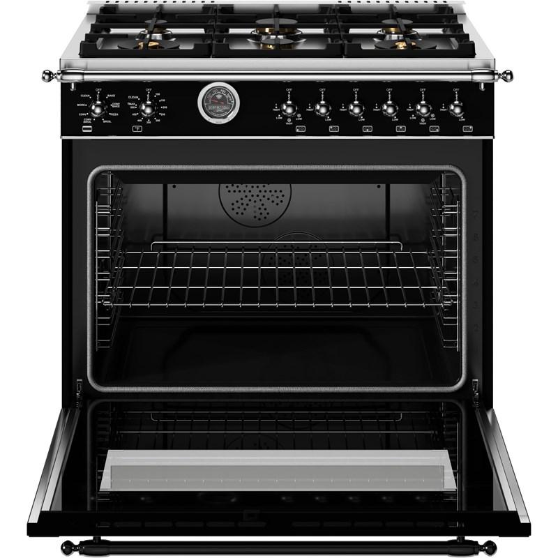 Bertazzoni-Black-Dual Fuel HER366BCFEPNET