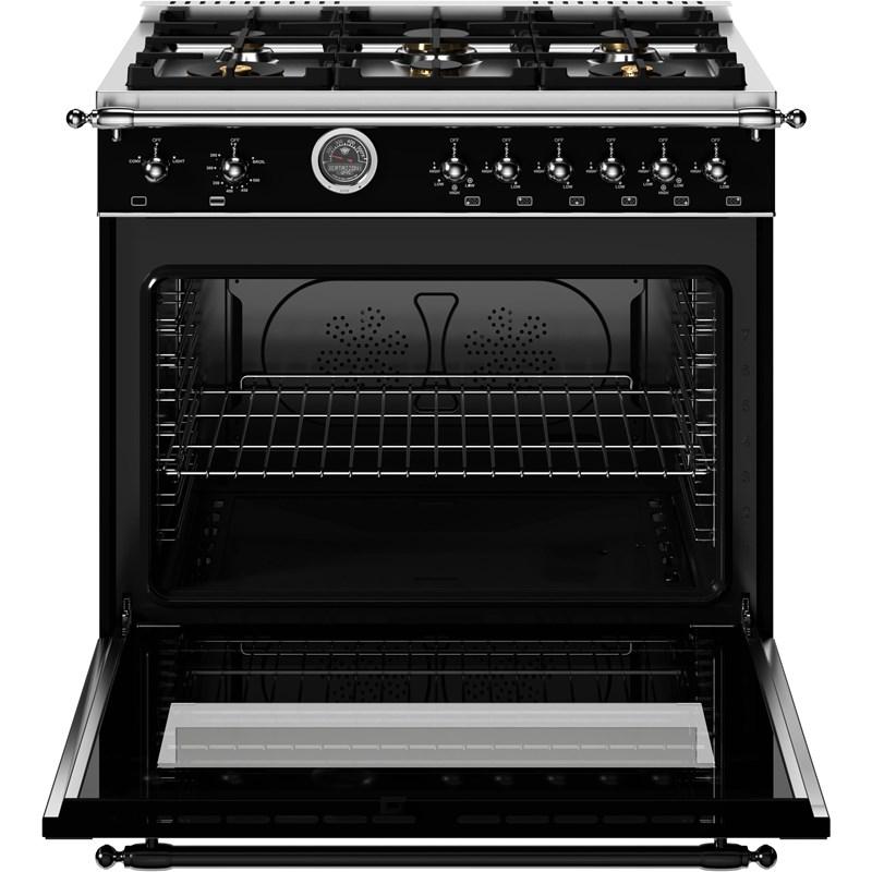 Bertazzoni-Black-Gas HER366BCFGMNET