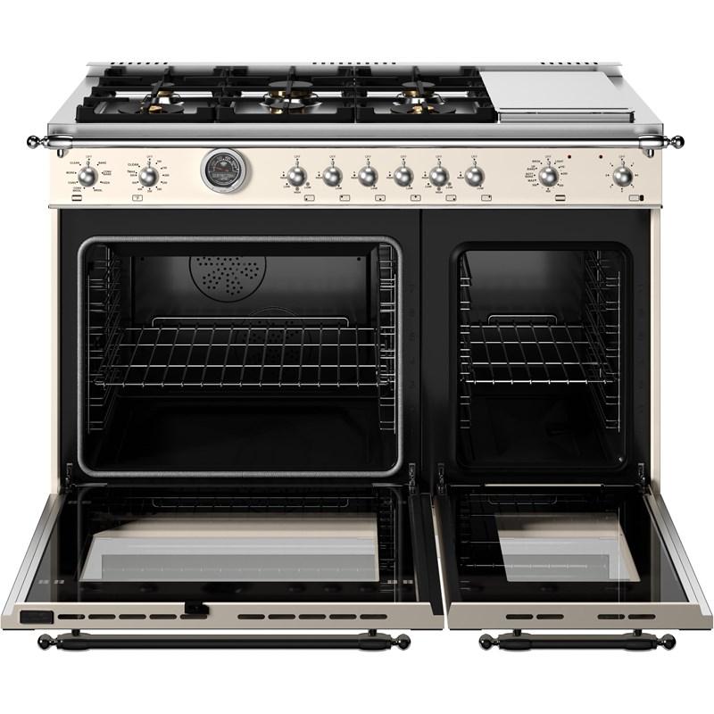 Bertazzoni-Beige-Dual Fuel HER486BTFEPAVT