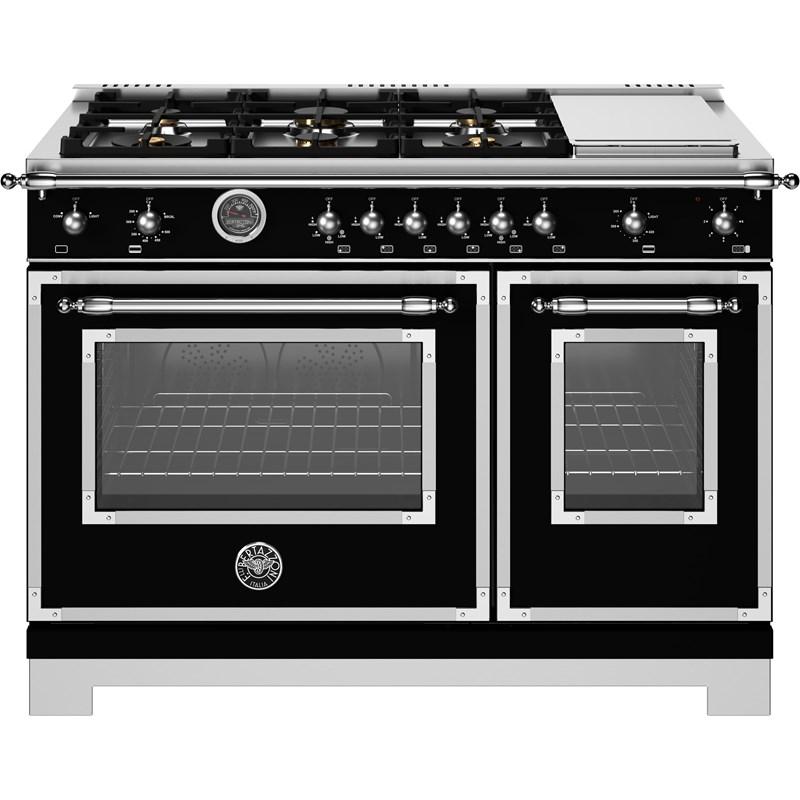 Bertazzoni-Black-Gas HER486BTFGMNET