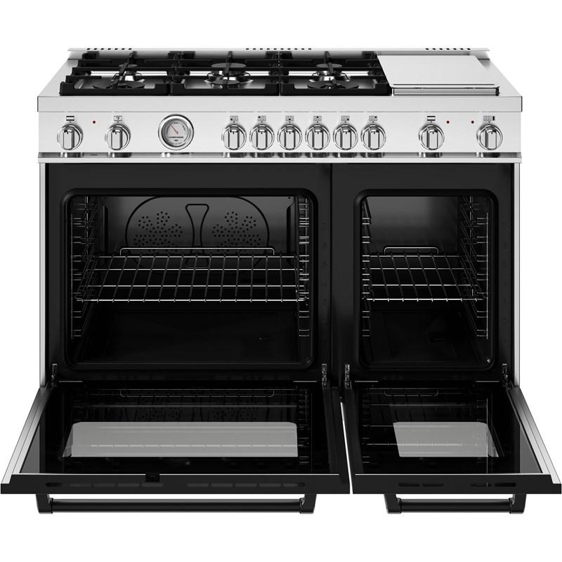 Bertazzoni-Stainless Steel-Dual Fuel MAS486GDFMXV