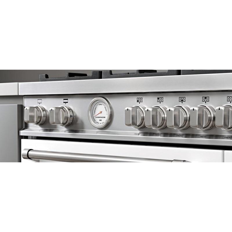 Bertazzoni-Stainless Steel-Dual Fuel MAS486GDFMXV