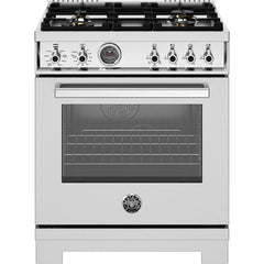 Bertazzoni-Stainless Steel-Dual Fuel PRO304BFEPXT