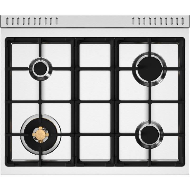 Bertazzoni-Stainless Steel-Dual Fuel PRO304BFEPXT