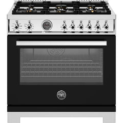 Bertazzoni-Black-Dual Fuel PRO366BCFEPNET