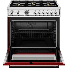 Bertazzoni-Red-Dual Fuel PRO366BCFEPROT