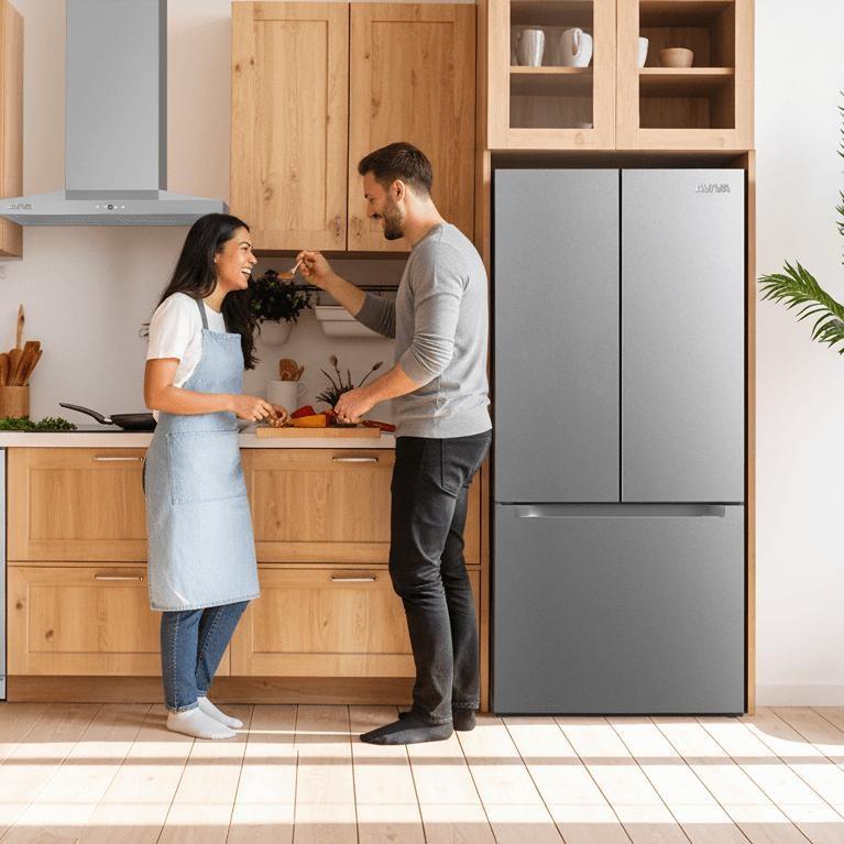 AVIVA-Stainless Steel-French 3-Door ARBM184FSE3