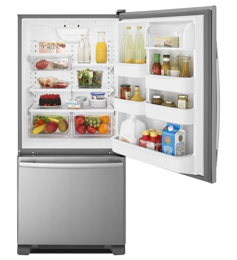 Amana-Stainless Steel-Bottom Freezer ABB1924BRM