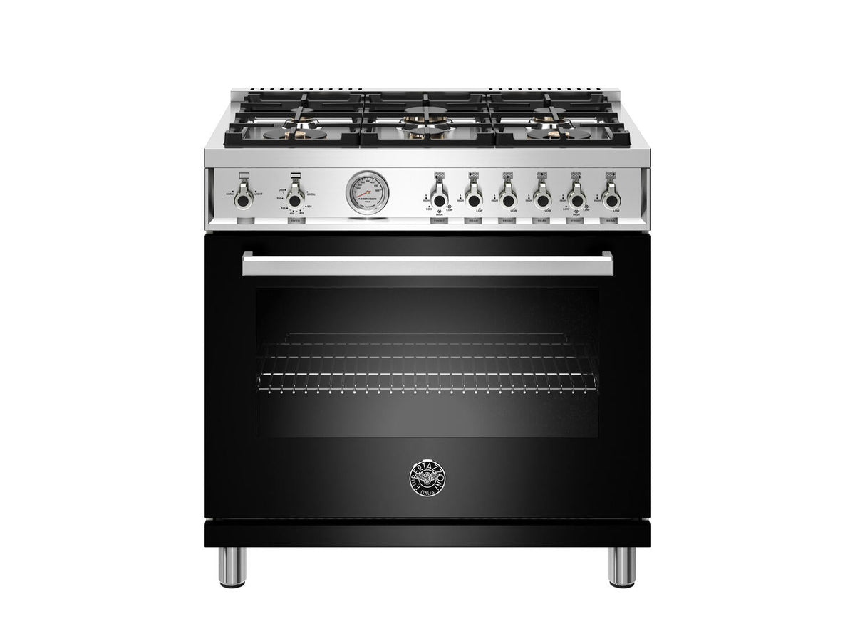 Bertazzoni Black Range-PROF366GASNET