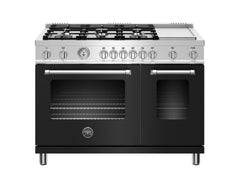 Bertazzoni-Black-Gas MAST486GGASNEE