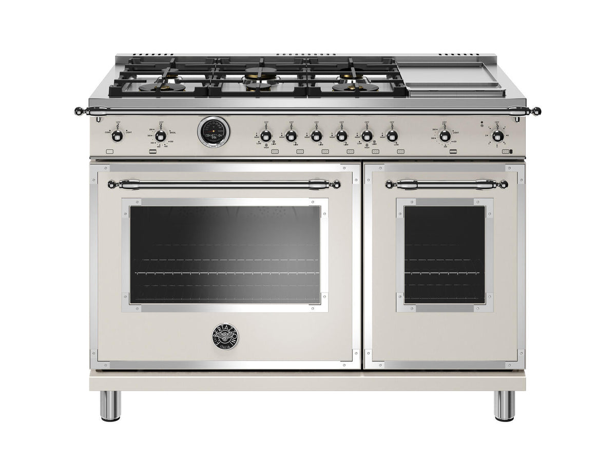 Bertazzoni-Beige-Dual Fuel HERT486GDFSAVT