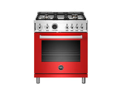 Bertazzoni-Red-Dual Fuel PROF304DFSROT