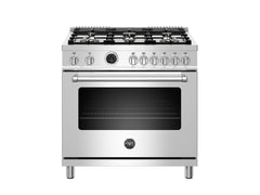 Bertazzoni-Stainless Steel-Dual Fuel MAST366DFSXT