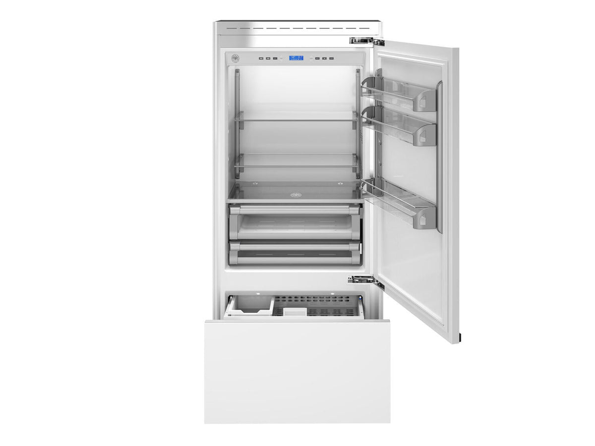 Bertazzoni-Panel Ready-Bottom Freezer REF36PRR